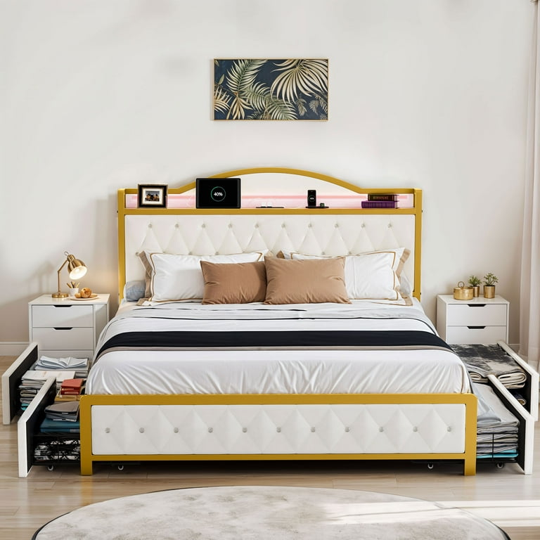 Fusion upholstered storage bed discount