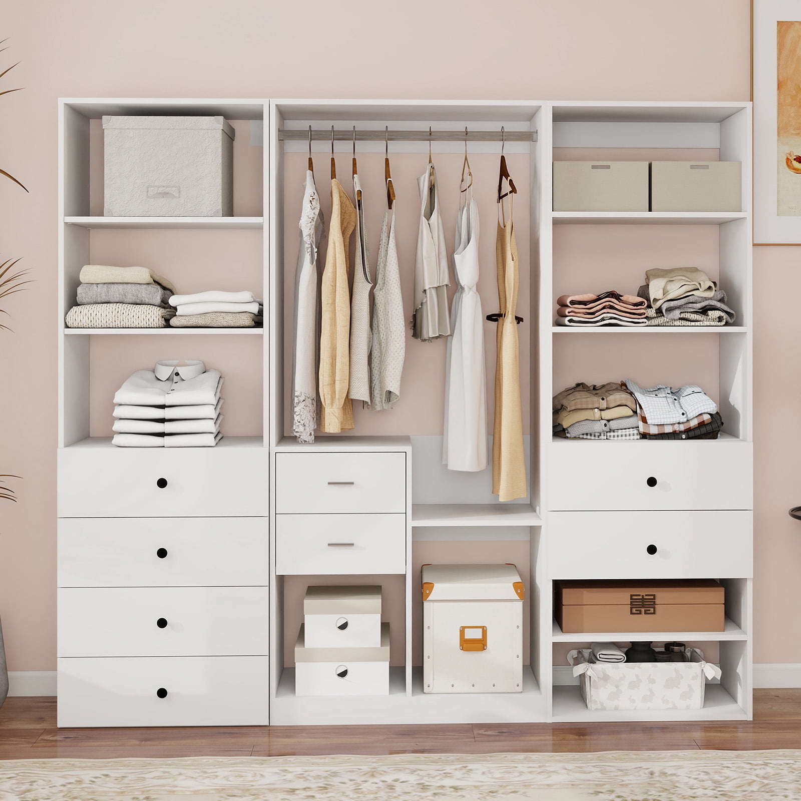 ModMakers Closet Organizer & Storage System, Modular Closet System ...