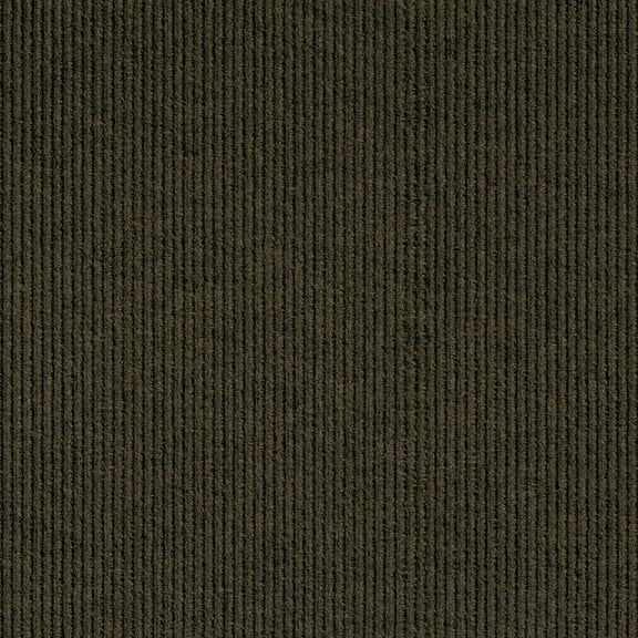 ModMat Rib Mahogany Carpet Tiles - 18" x 18" Indoor/Outdoor, Peel and Stick Carpet Tiles - 22.5 sq. ft. per box – Pack of 10 Tiles