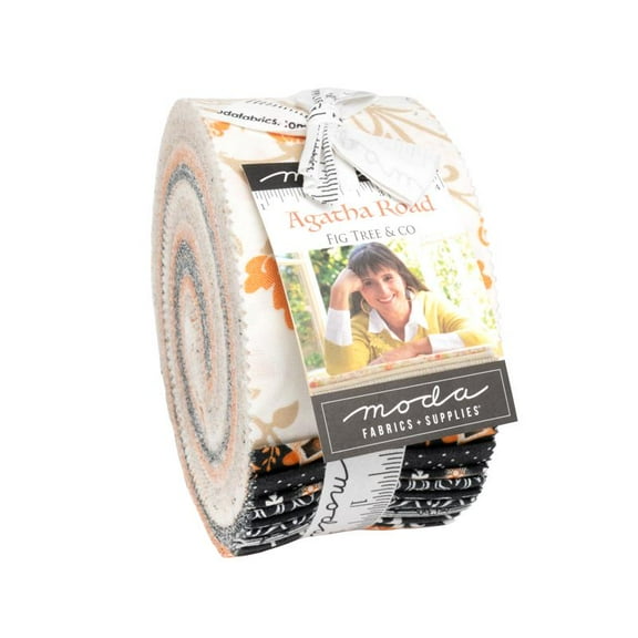 Moda - Agatha Road Jelly Roll by Fig Tree Co 40 pcs