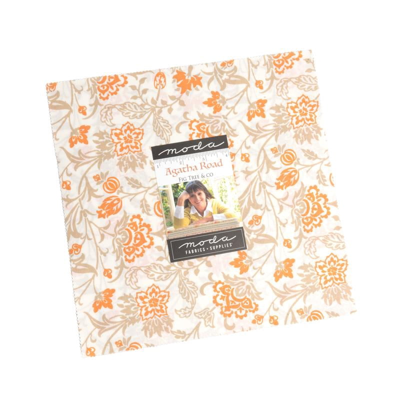 Agatha Road Moda Fabrics Layer Cake by Joanna Figueroa  42 10-inch Precut Fabric Quilt Squares