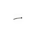 thumbnail image 1 of Moda at Home Enterprises 130062 42-72 in. Curved Shower Curtain Tension Rod, Matte Black, 1 of 1