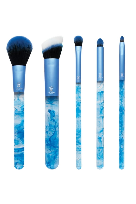 5PC Blue Smoke Show Full Face Set