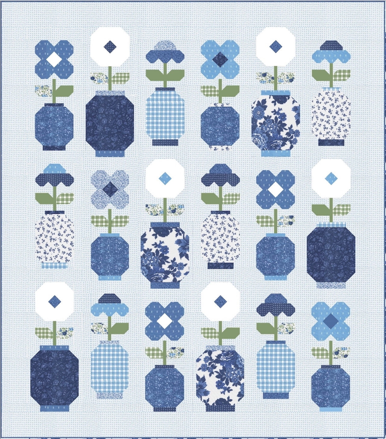 Moda - Blueprint Quilt Kit by Camille Roskelley