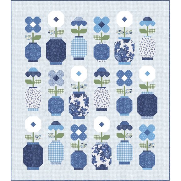 Moda - Blueprint Quilt Kit by Camille Roskelley