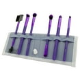 thumbnail image 1 of Moda Brush Beautiful Eyes Purple 7pc Travel Size Makeup Brush Flip Kit, 1 of 6