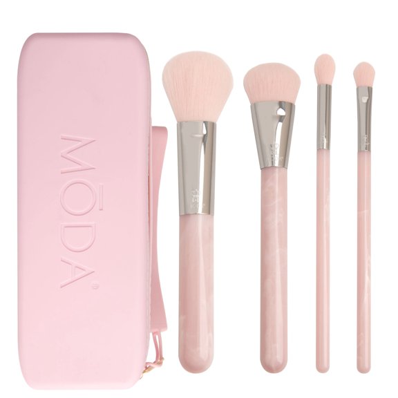 Moda Brush Beauty To Go Light Pink 5pc Kit