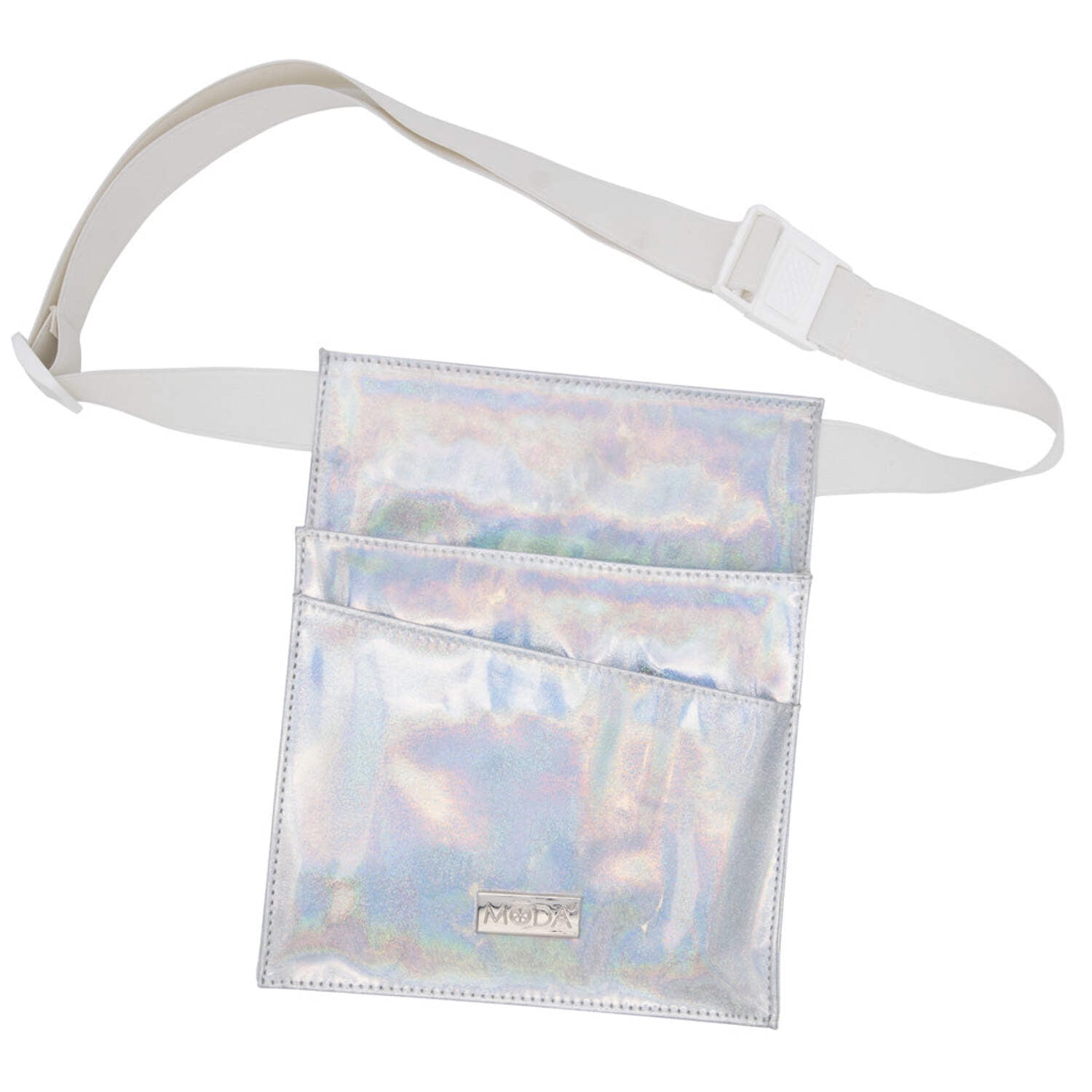 Moda Brush Holographic 17 Compartment Makeup Brush Belt