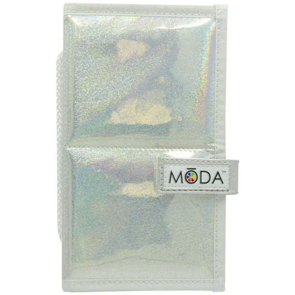 Moda Brush Holographic Flip Makeup Brush Case