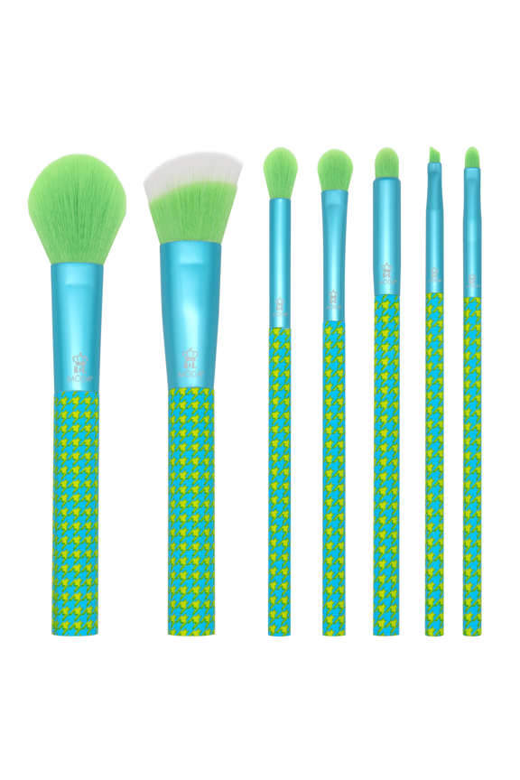 Brush Color Clash 7-Piece Face Makeup Brush Kit