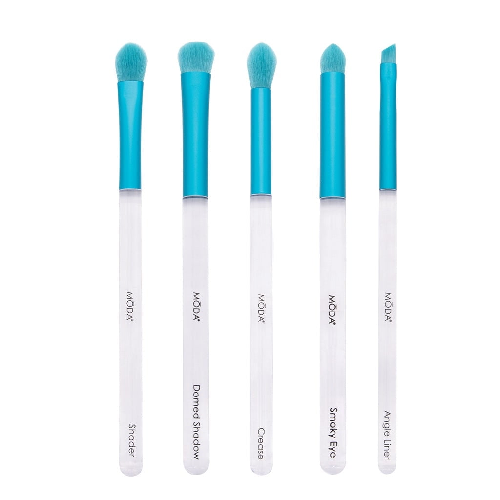 Moda Brush Next Gen The Eye Defining 5pc Makeup Brush Set, Includes