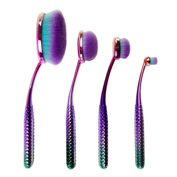 Moda Brush Prismatic Face Perfecting 4pc Makeup Brush Kit