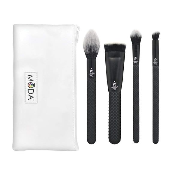 Moda Brush Pro Sculpt & Glow 5pc Makeup Brush Kit