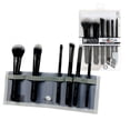 thumbnail image 1 of Moda Brush Total Face Black 7pc Travel Sized Makeup Brush Flip Kit, 1 of 7