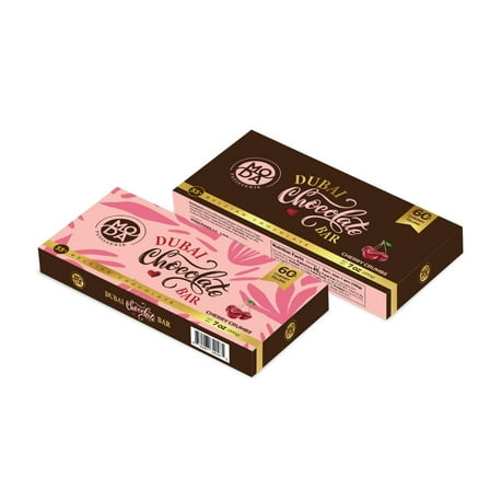 Moda Dubai Belgian Chocolate Bar Cherry–Kunefe 7oz (200G)