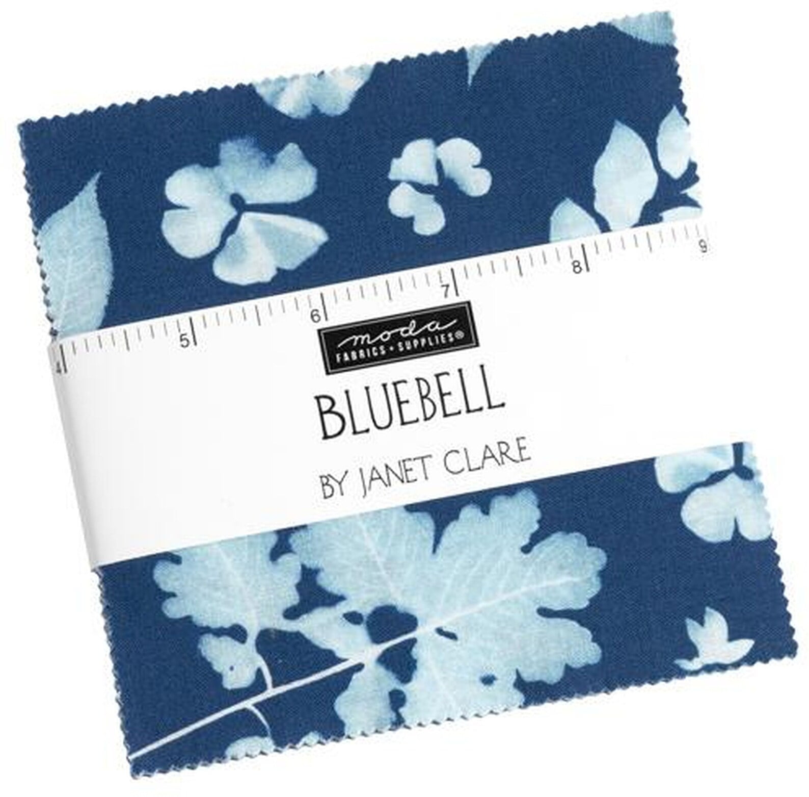 Moda Fabrics Bluebell Charm Pack by Janet Clare Precut Quilt Squares