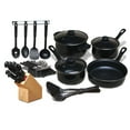 thumbnail image 1 of Moda Fina Chef’s Du Jour Kitchen Combo Set, 32-Piece Complete Cookware & Utensil Collection for Home Kitchen, 1 of 2