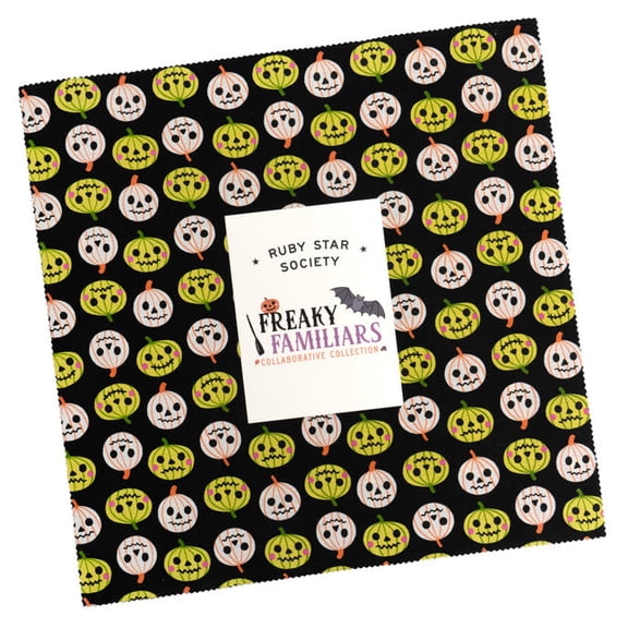 Moda - Freaky Familiars 10" Layer Cake by Ruby Star Society 42 pcs
