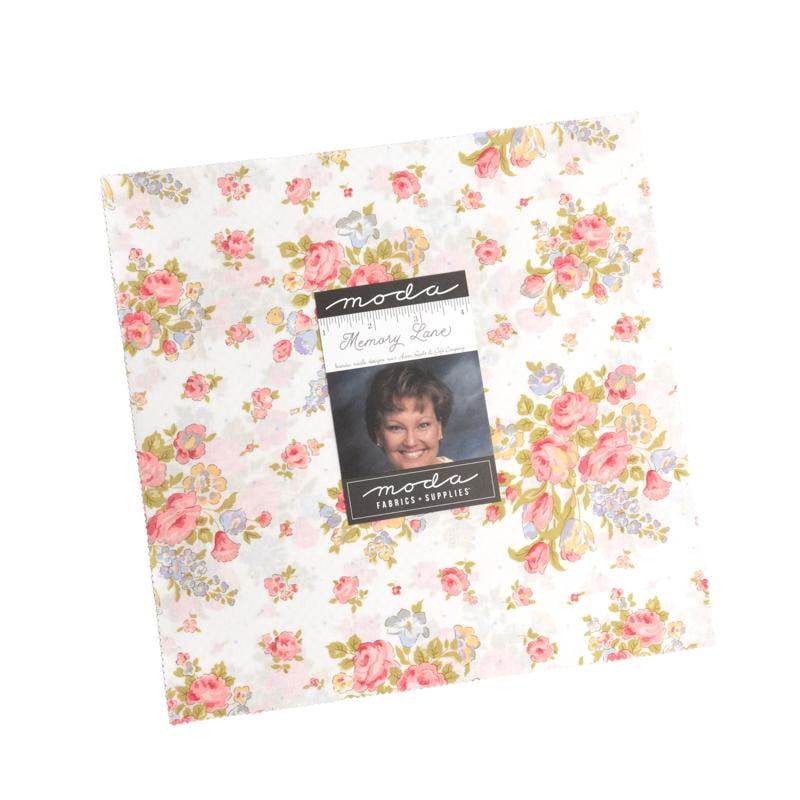 Memory Lane Moda Fabrics Layer Cake by Brenda Riddle Designs 42  10-inch Precut Fabric Quilt Squares