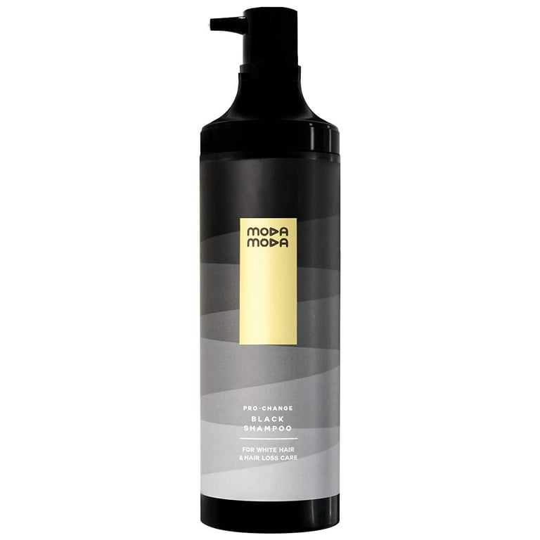 MODA MODA モダモダ black shampoo premium Moda Moda Pro Change Black Shampoo for Darkening Gray Hair