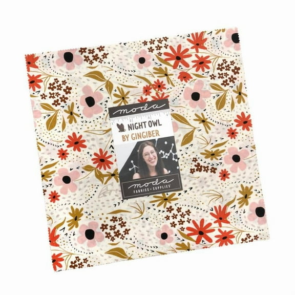 Moda - Night Owl Layer Cake by Gingiber 42 pcs
