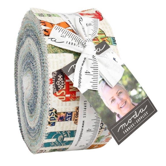 Moda - Paper Hamlet Jelly Roll by Cathe Holden 40 pcs