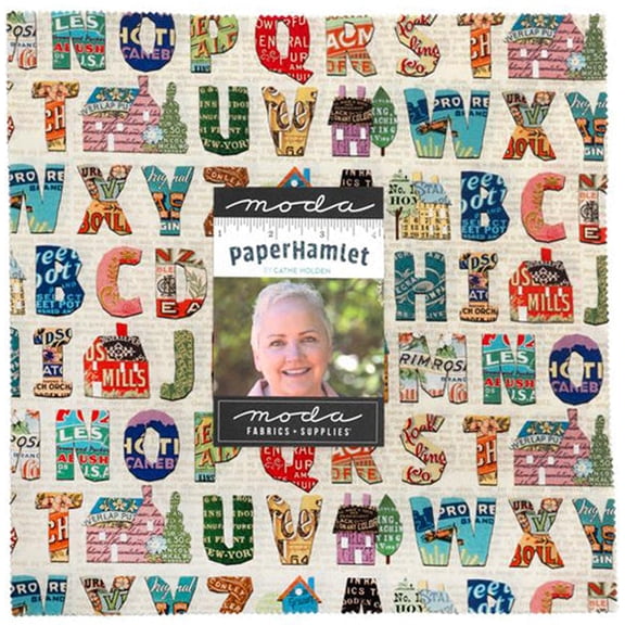 Moda - Paper Hamlet Layer Cake by Cathe Holden 42 pcs
