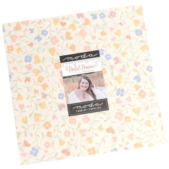 Moda - Pastel Prairie Layer Cake by My Sew Quilty Life 42 pcs