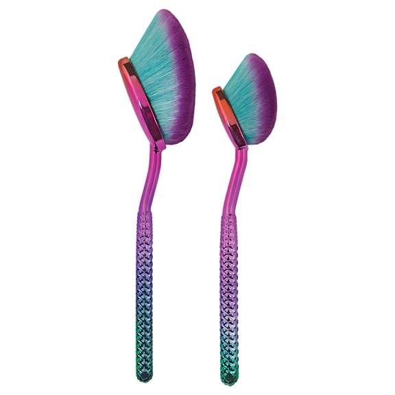 Moda Brush Prismatic Precision Powder 2pc Makeup Brush Kit