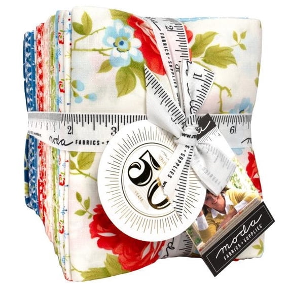 Moda - Rosie Fat Quarter Bundle by Fig Tree & Co 37 pcs