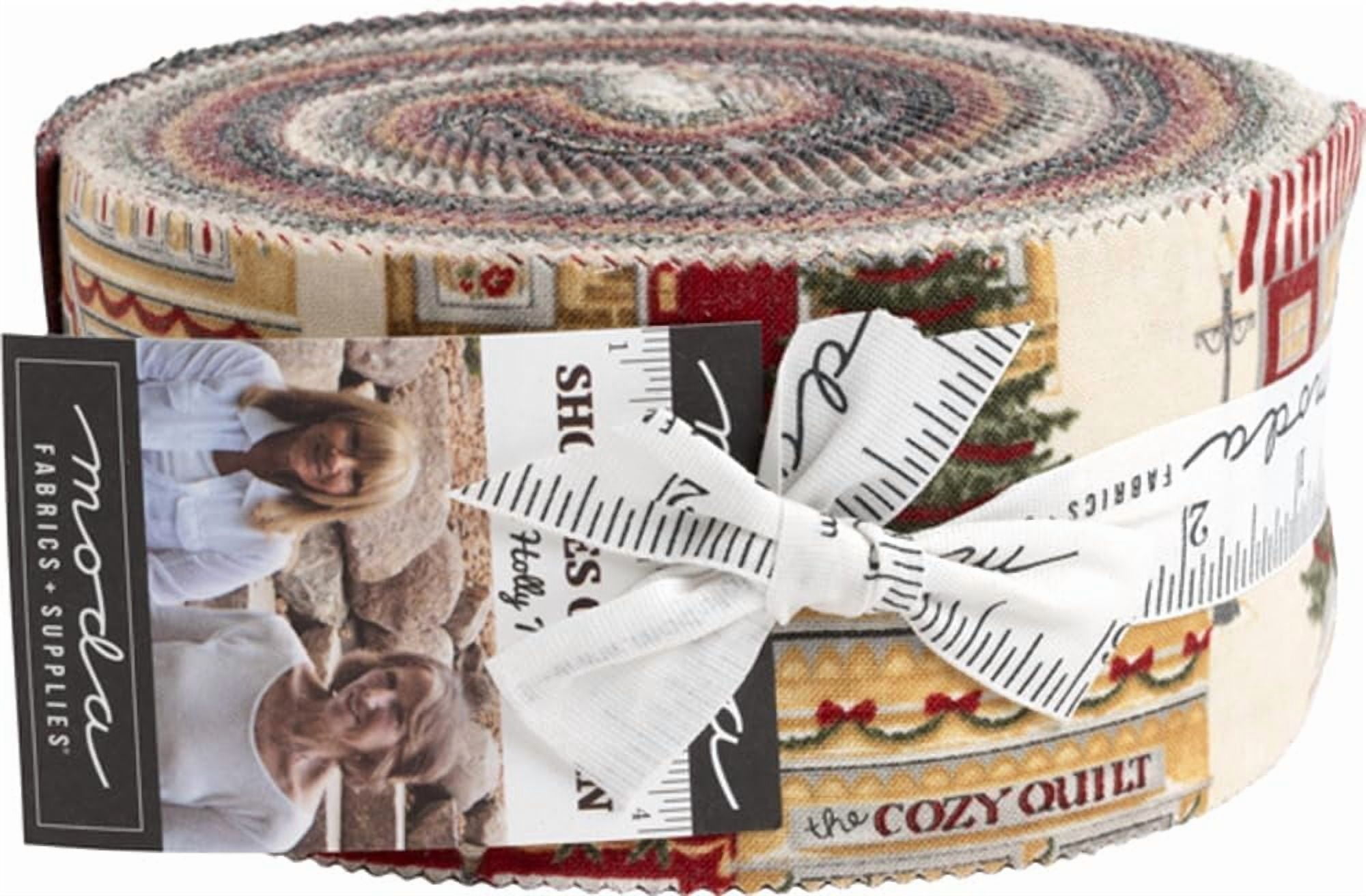 Moda - Shoppes On Main Jelly Roll by Holly Taylor 40 pcs