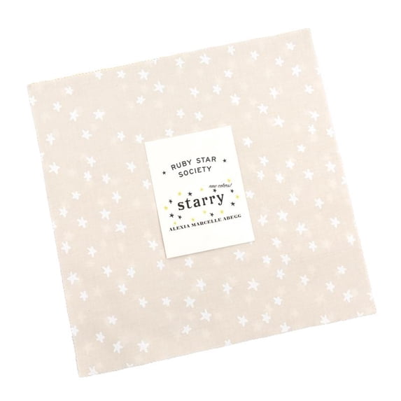 Moda - Starry NEW Layer Cake by Alexia Abegg Ruby Star 42 pcs