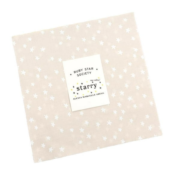 Moda - Starry NEW Layer Cake by Alexia Abegg Ruby Star 42 pcs