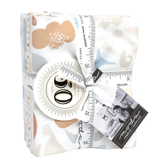 Moda - To The Moon And Back Fat Quarter Bundle by Paper + Cloth 15pcs