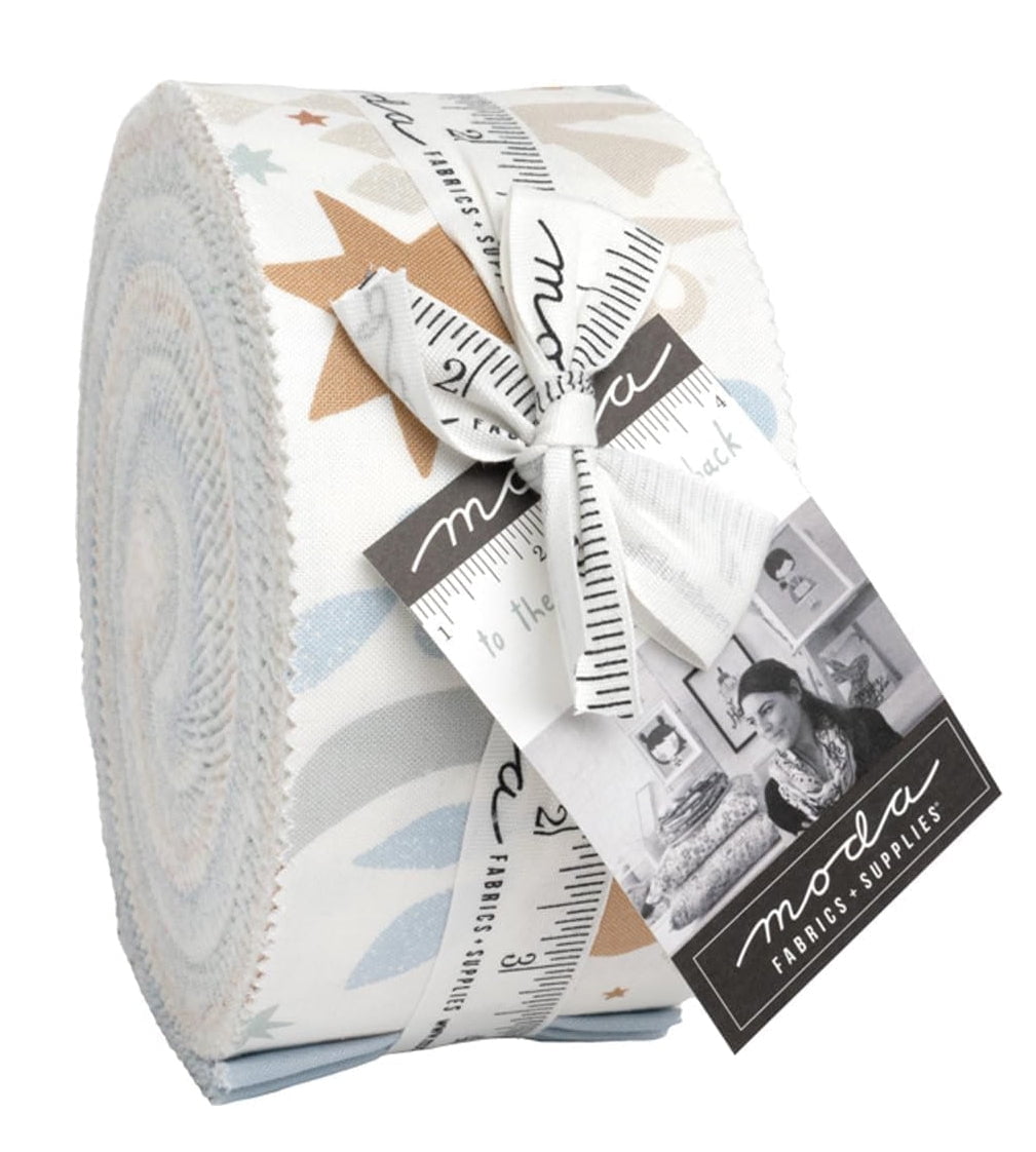 Moda - To The Moon And Back Jelly Roll by Paper + Cloth 40 pcs