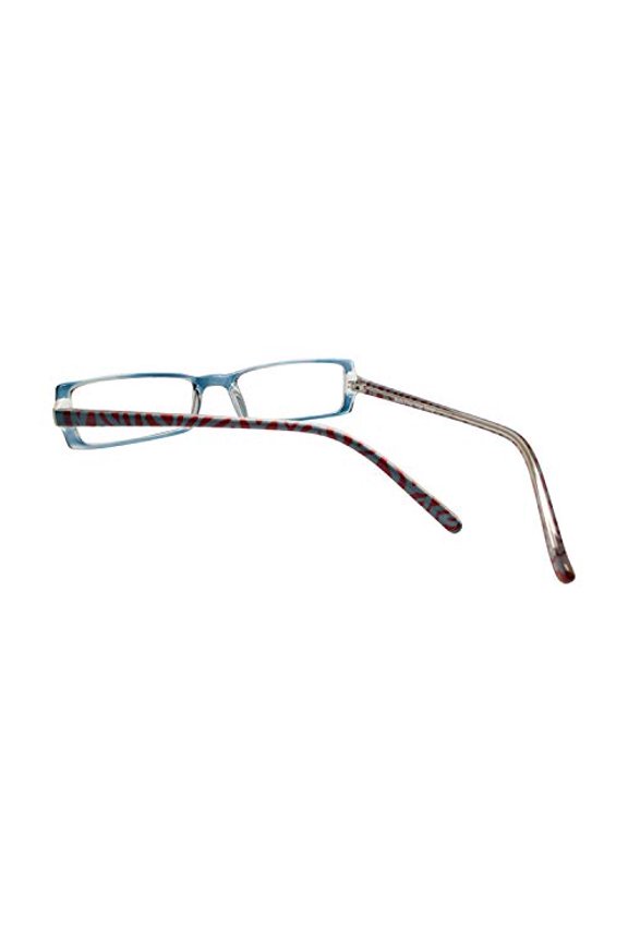 T8010 Square Reading Glasses in Blue-Red