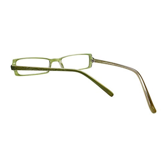 Moda Vision T8010 Square Reading Glasses in Green