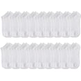 thumbnail image 1 of Moda West Low Cut Socks, 18 Pairs, No Show Footie Socks Size 10-13 in White, 1 of 2