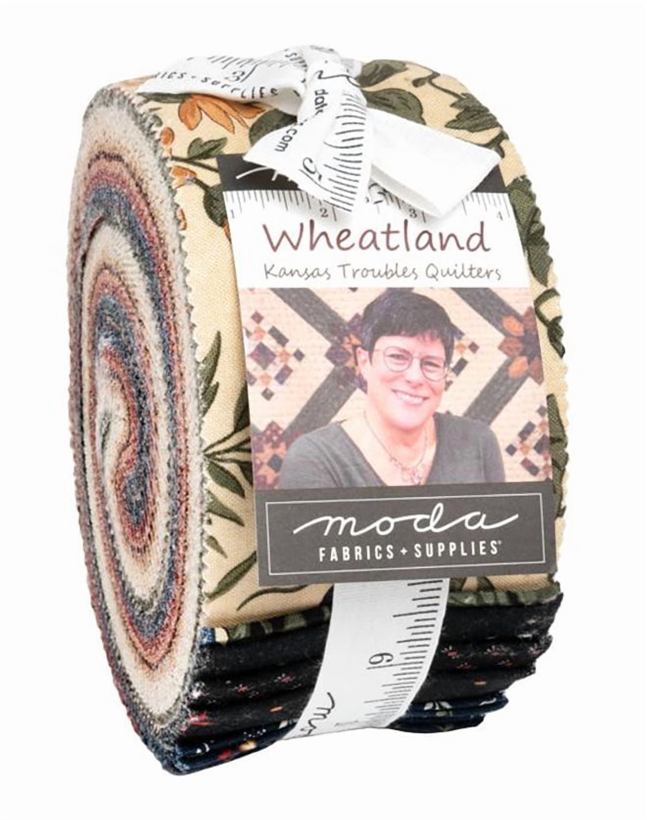 Moda - Wheatland Jelly Roll by Kansas Troubles Quilters 40 pcs