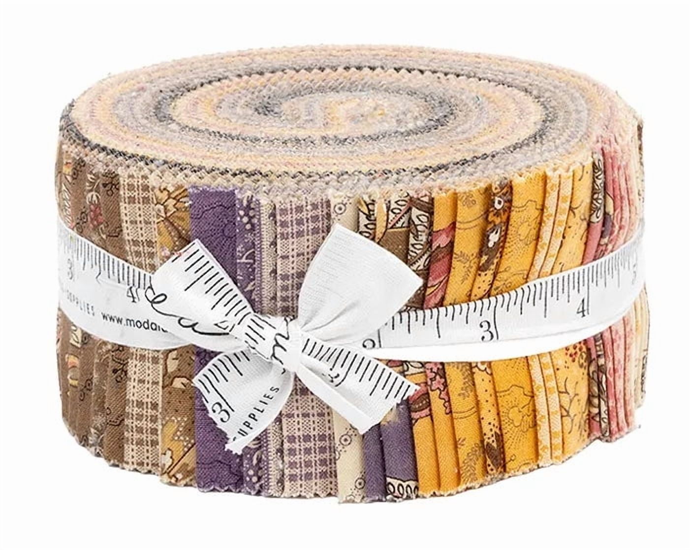 Moda - Wild Orchid Jelly Roll by Blackbirds Designs 40 pcs