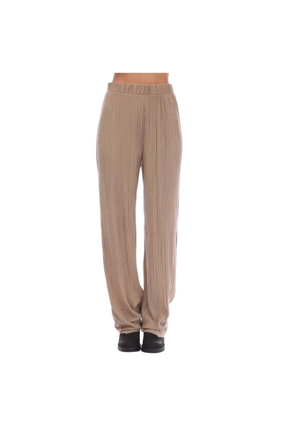 Moda Womens Cira Plisse Pants