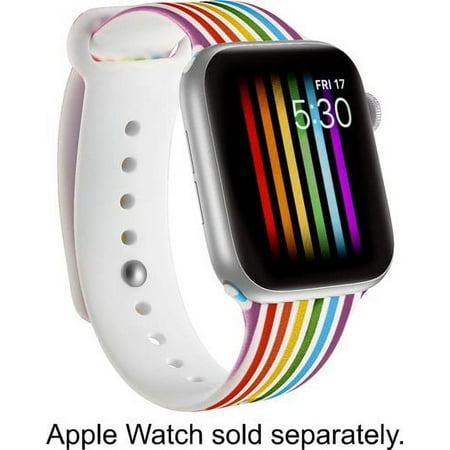 Modal™ - Active Silicone Band for Apple Watch™ 42mm, 44mm, and 45mm Apple Watch Series 7 - Pride Stripe