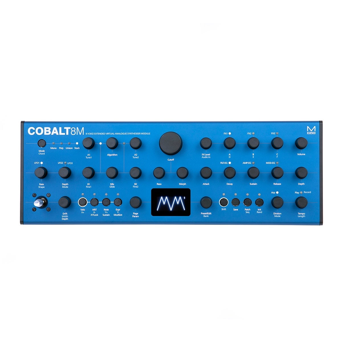 Modal Electronics Cobalt8M 8-Voice Extended Virtual-Analog Synthesizer Desktop Module