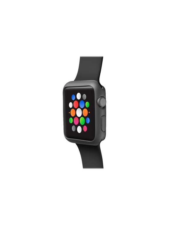 MD-AWBC422PK - Bumper for smart watch - thermoplastic polyurethane (TPU) - clear, space gray