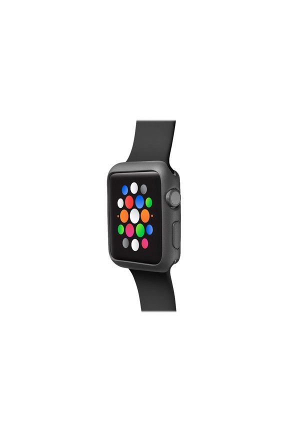MD-AWBC422PK - Bumper for smart watch - thermoplastic polyurethane (TPU) - clear, space gray