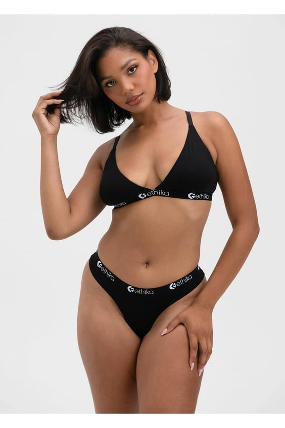 Modal - Midnight Black | Womens Thong