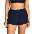 thumbnail image 1 of Delimira Women's Natrelax Pajamas Bottoms Modal Relaxed Fit Sleep Lounge Summer Ribbed Casual Sleepwear, 1 of 6