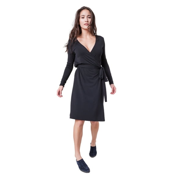 Modal Wrap Dress