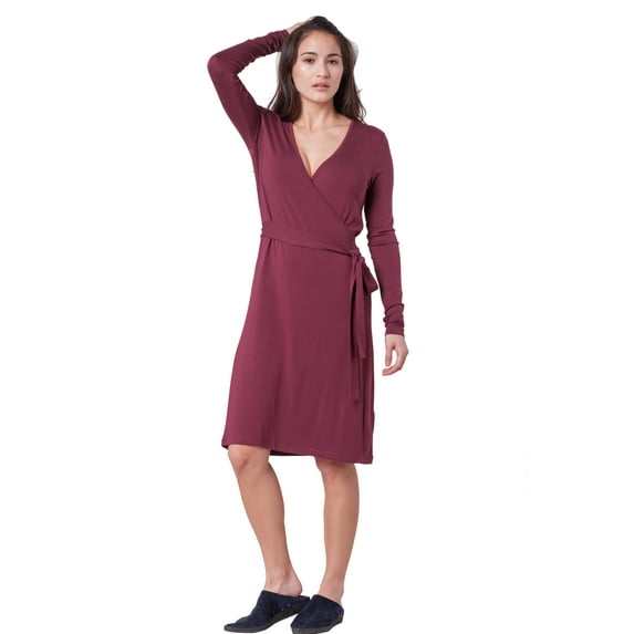 Modal Wrap Dress