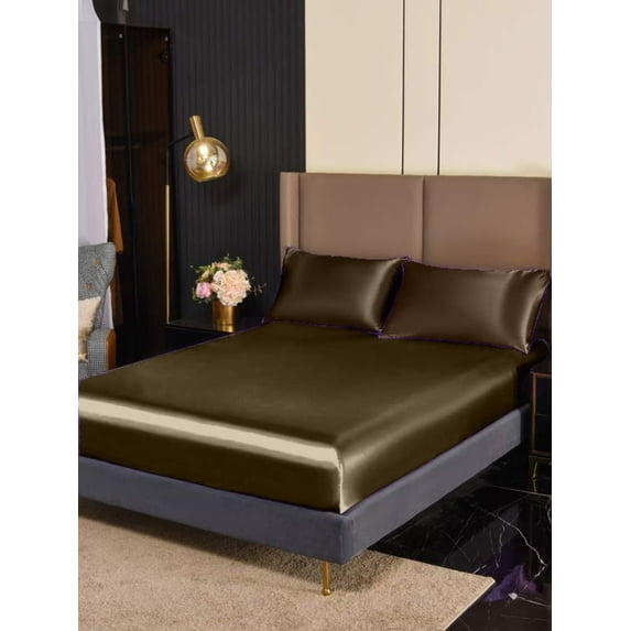 Modal satin bedsheet set